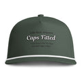 Sunwashed Rope Cap - Vintage Fitted Mesh Baseball Hat