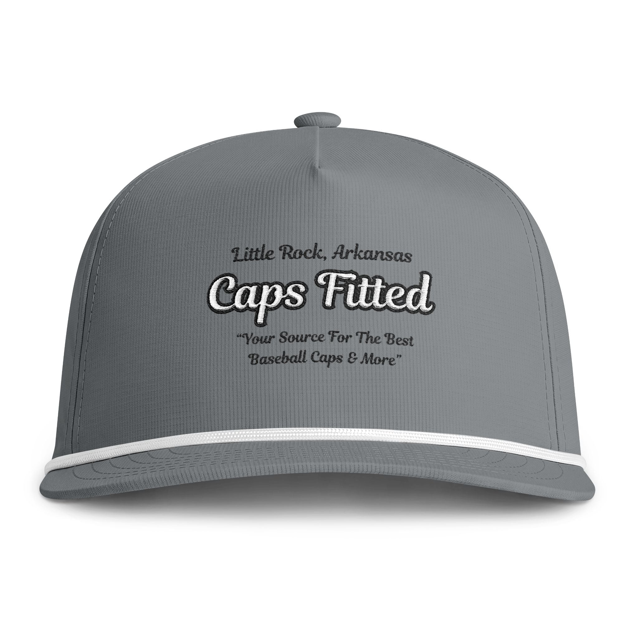 Sunwashed Rope Cap - Vintage Fitted Mesh Baseball Hat