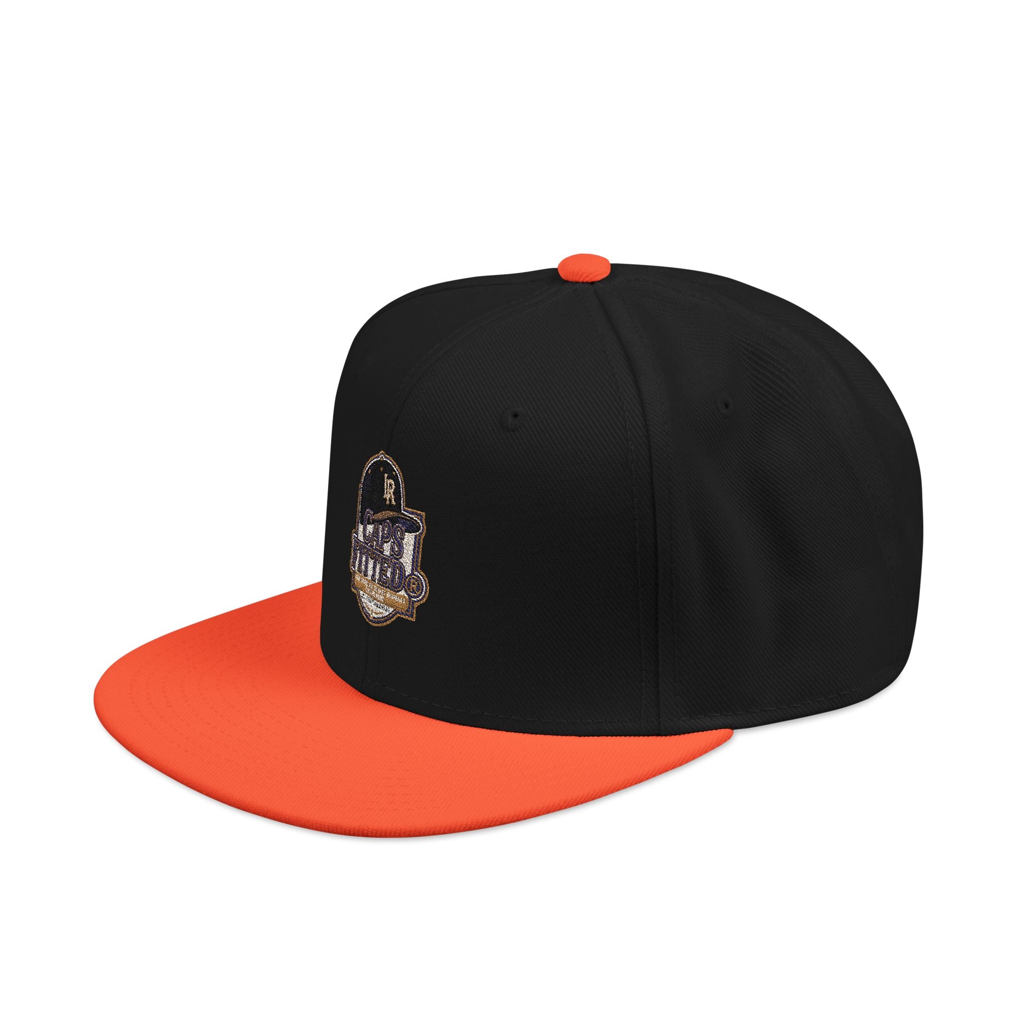 Caps Fitted Embroidered Lock Logo Snapback Hat — Urban Streetwear Cap