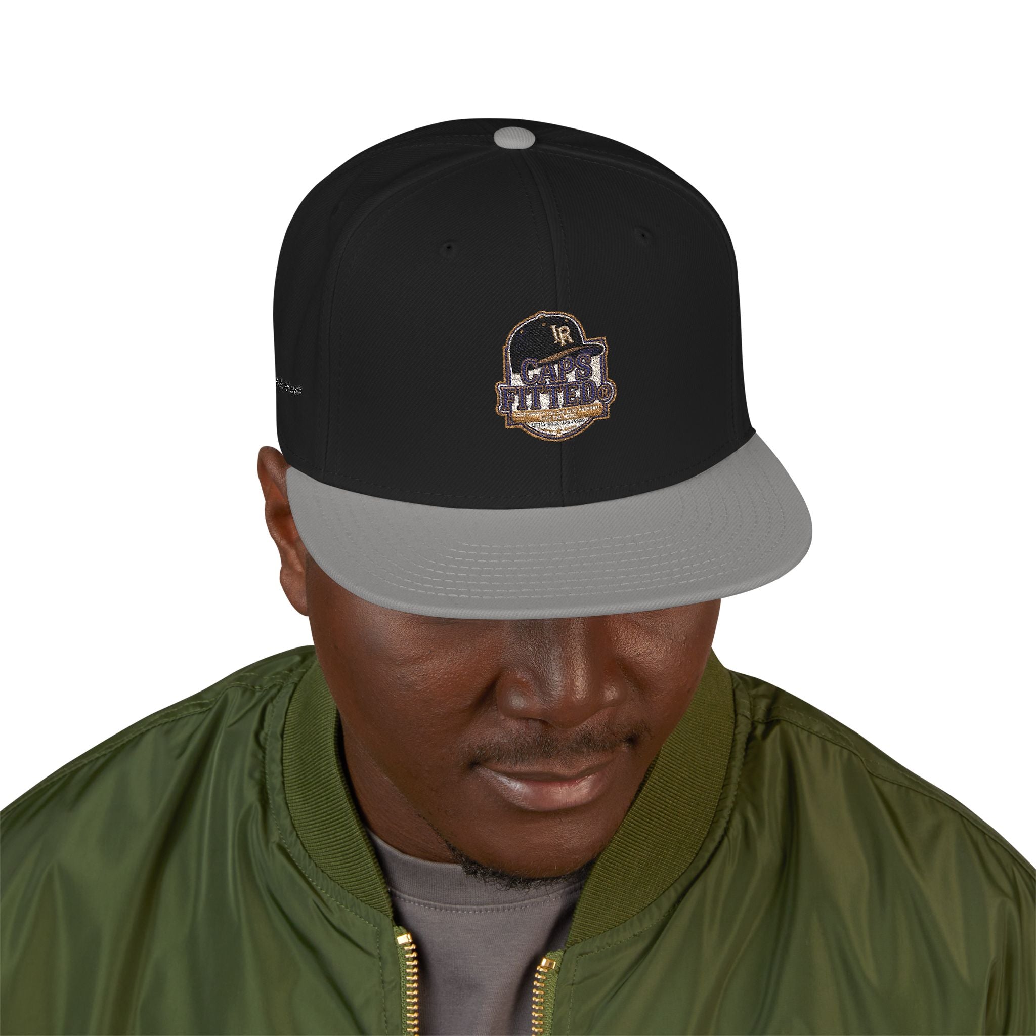 Caps Fitted Embroidered Lock Logo Snapback Hat — Urban Streetwear Cap