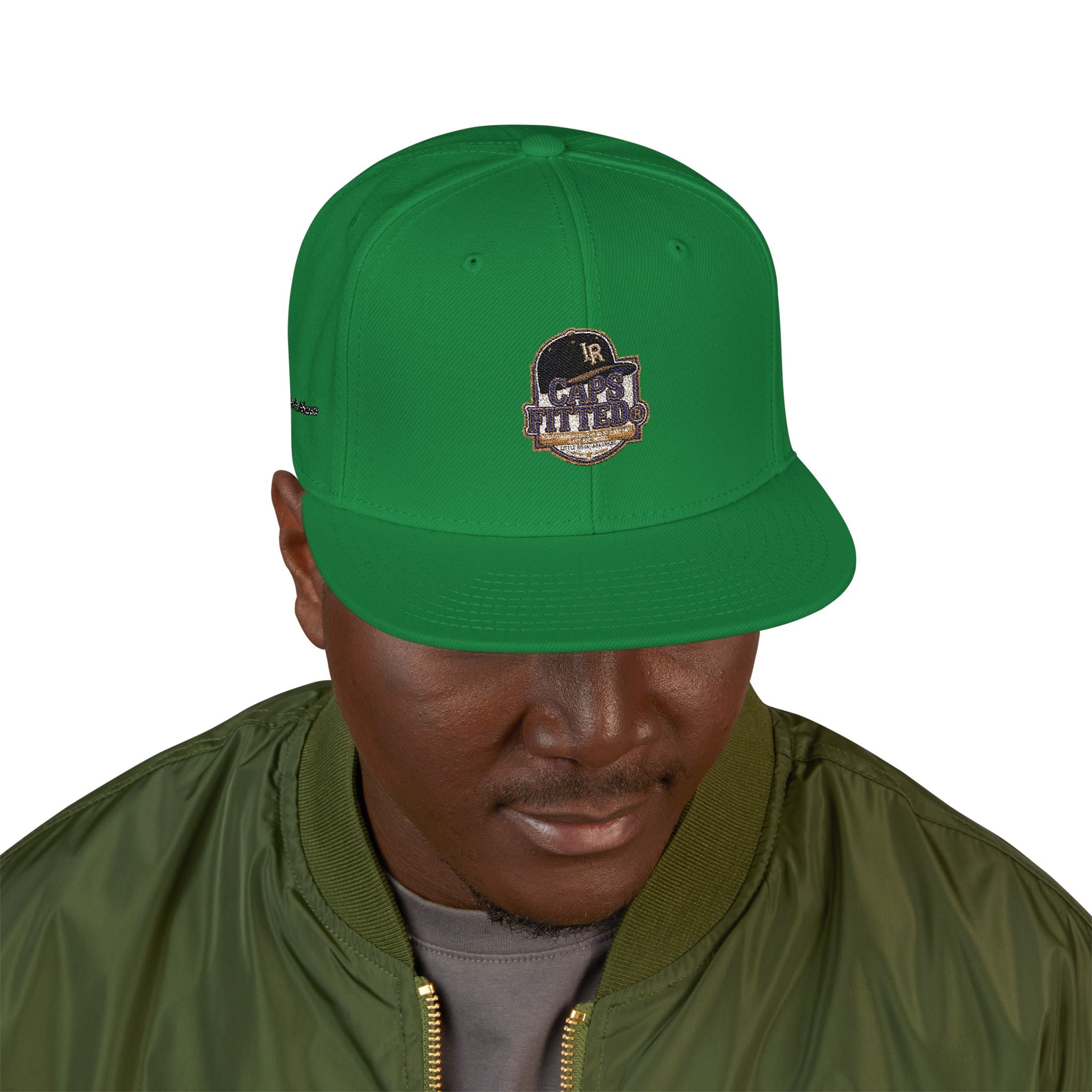 Caps Fitted Embroidered Lock Logo Snapback Hat — Urban Streetwear Cap