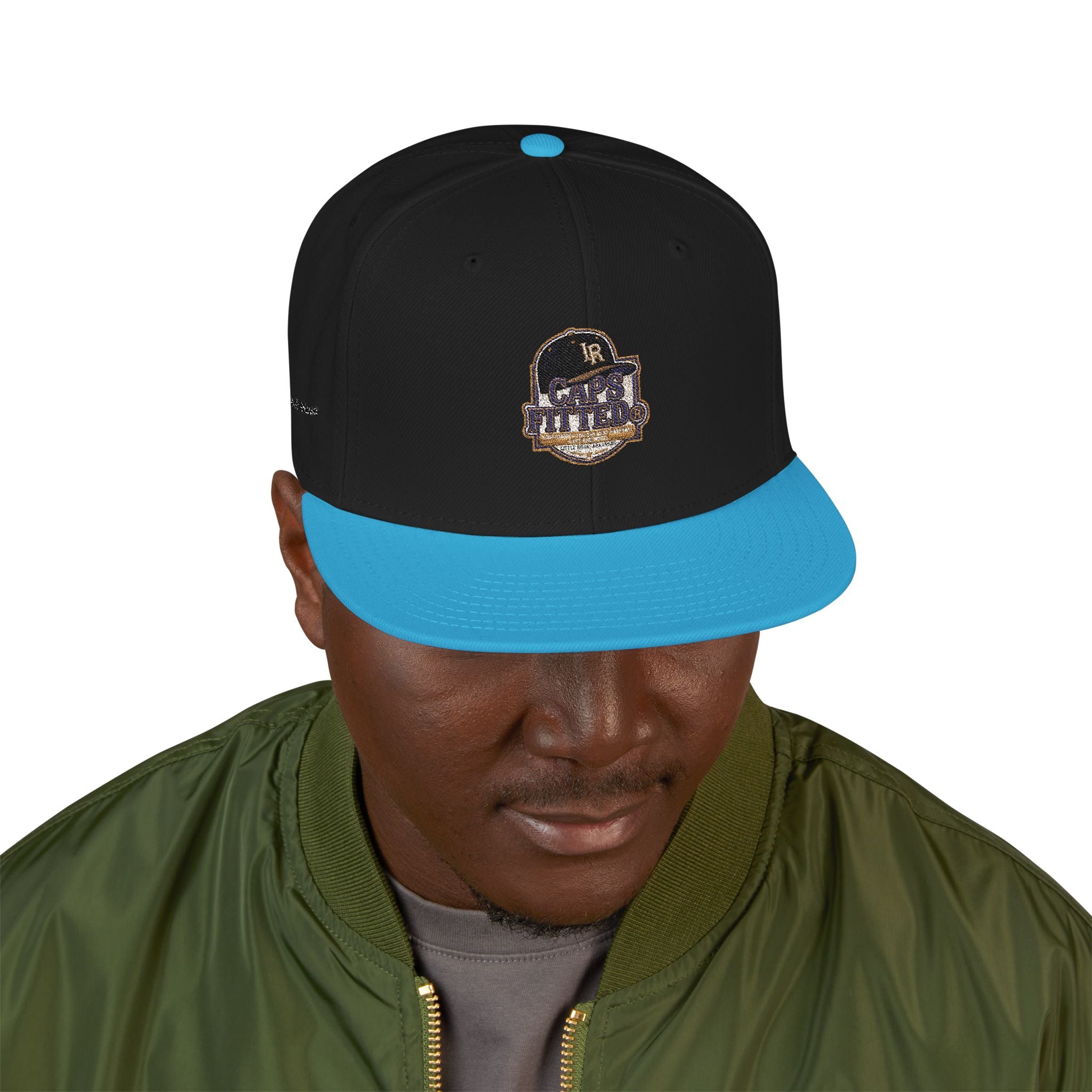 Caps Fitted Embroidered Lock Logo Snapback Hat — Urban Streetwear Cap