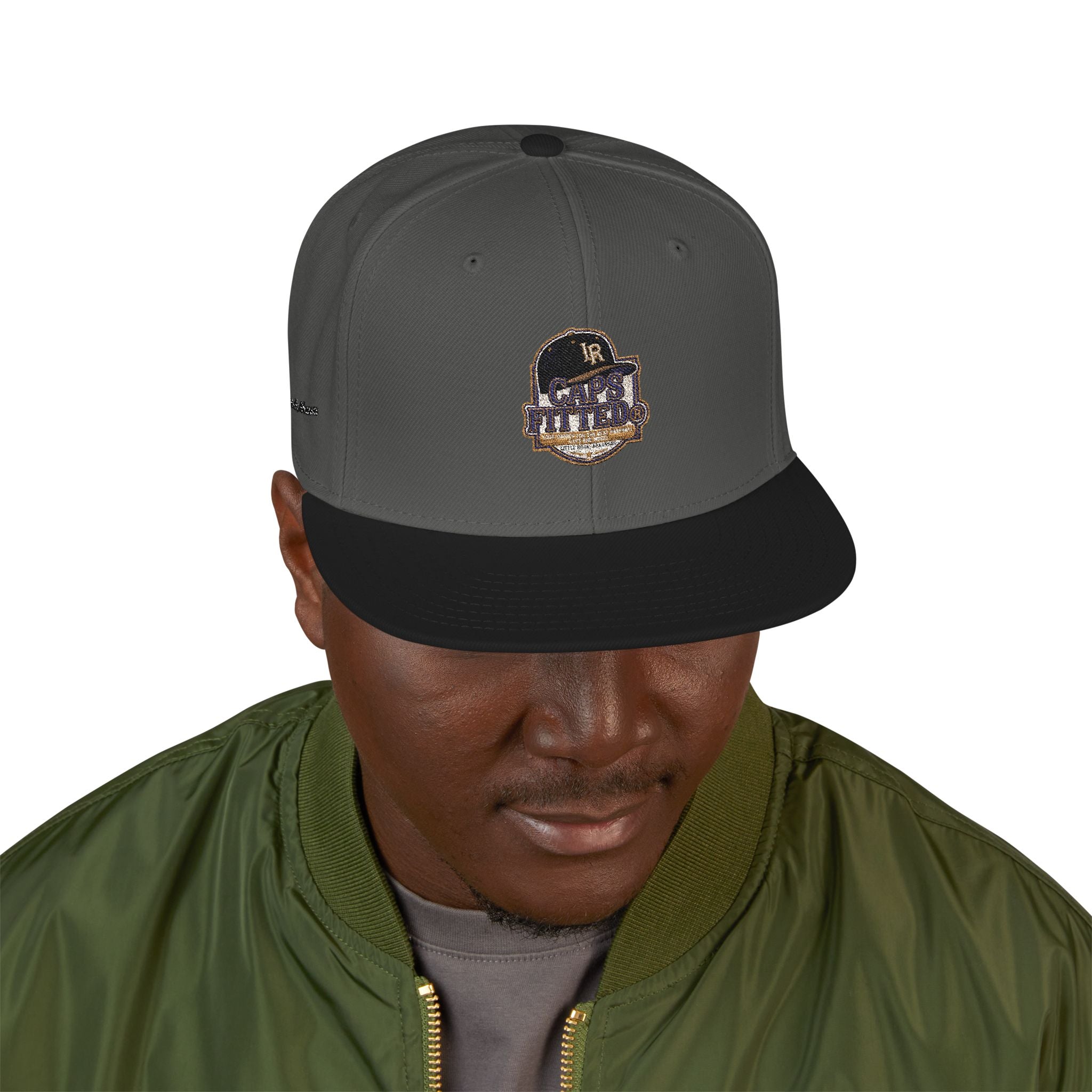 Caps Fitted Embroidered Lock Logo Snapback Hat — Urban Streetwear Cap