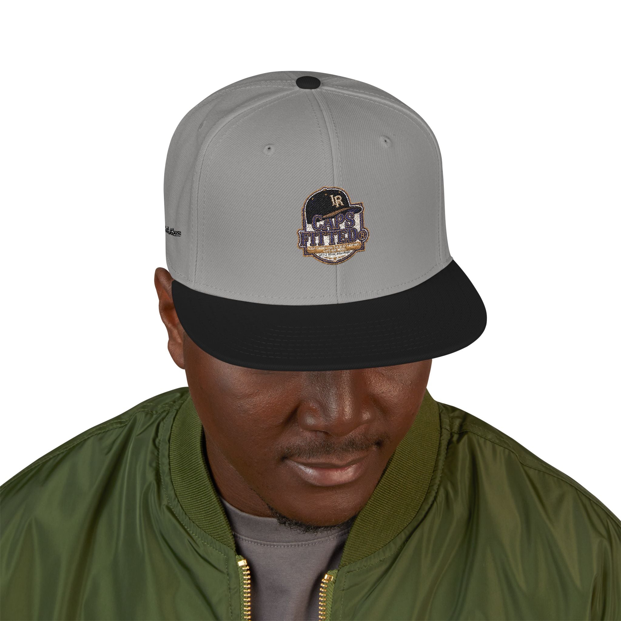 Caps Fitted Embroidered Lock Logo Snapback Hat — Urban Streetwear Cap