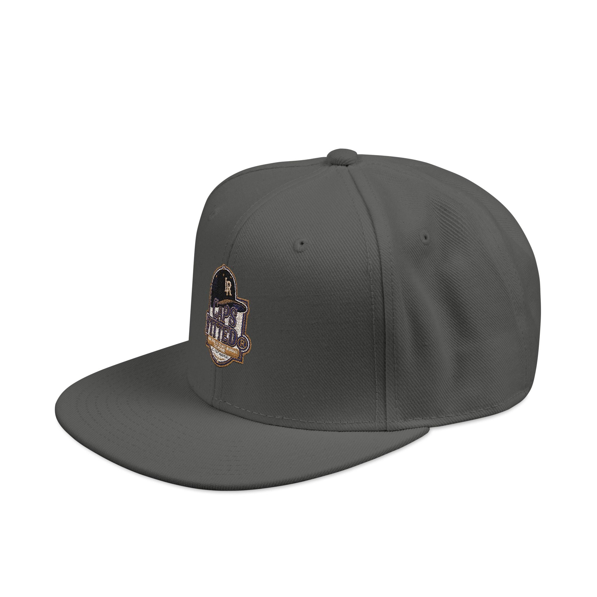 Caps Fitted Embroidered Lock Logo Snapback Hat — Urban Streetwear Cap
