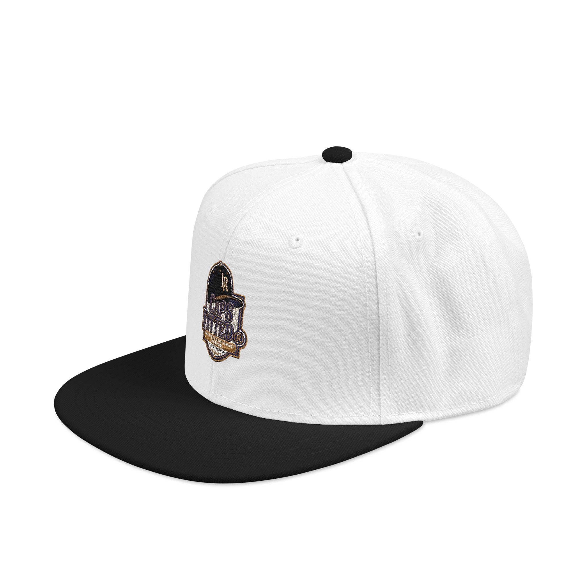 Caps Fitted Embroidered Lock Logo Snapback Hat — Urban Streetwear Cap