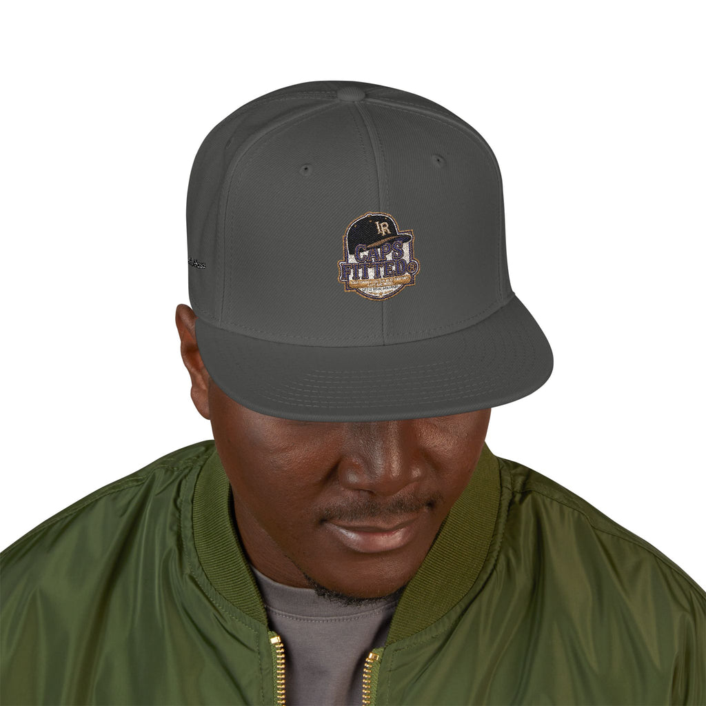 Caps Fitted Embroidered Lock Logo Snapback Hat — Urban Streetwear Cap