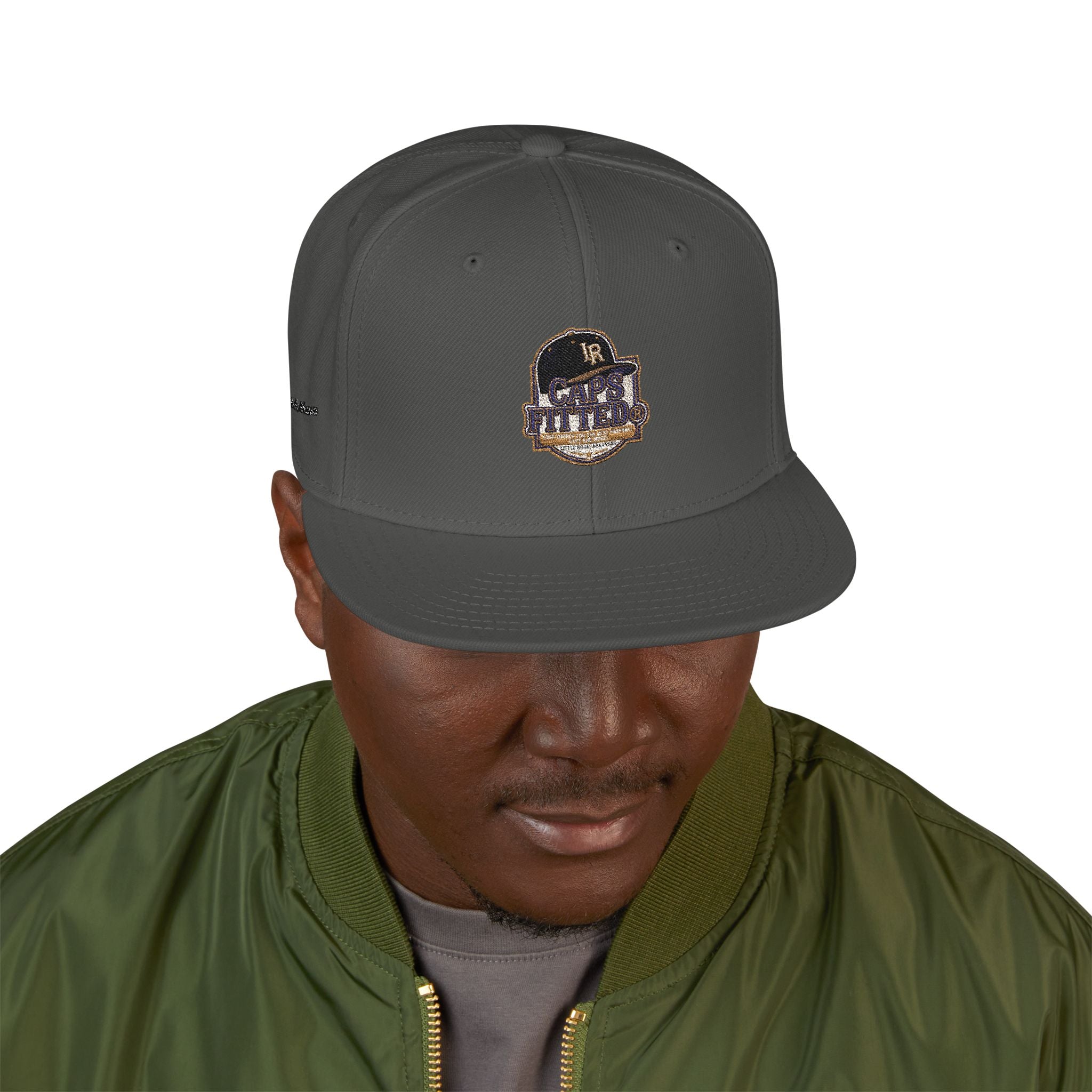 Caps Fitted Embroidered Lock Logo Snapback Hat — Urban Streetwear Cap