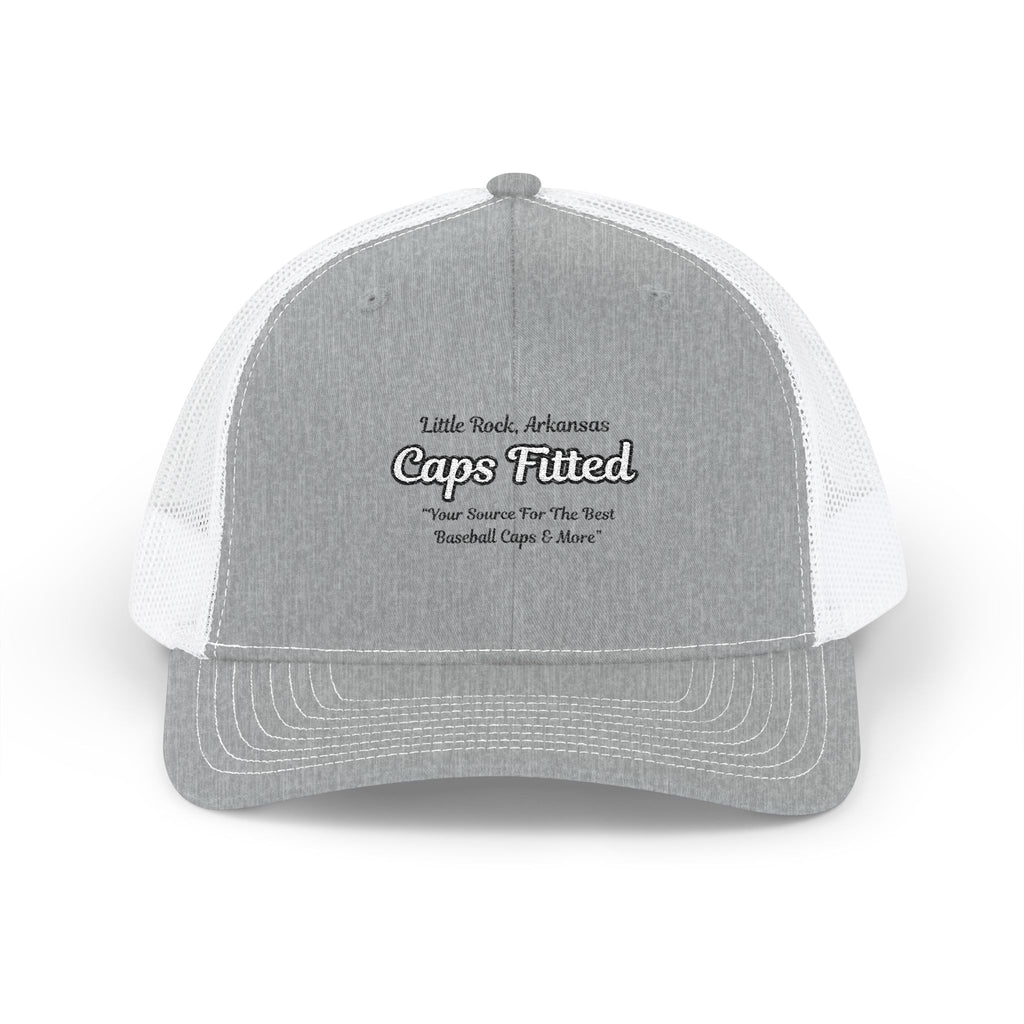 Trucker Cap — Vintage 'Caps Fitted' Embroidered Snapback