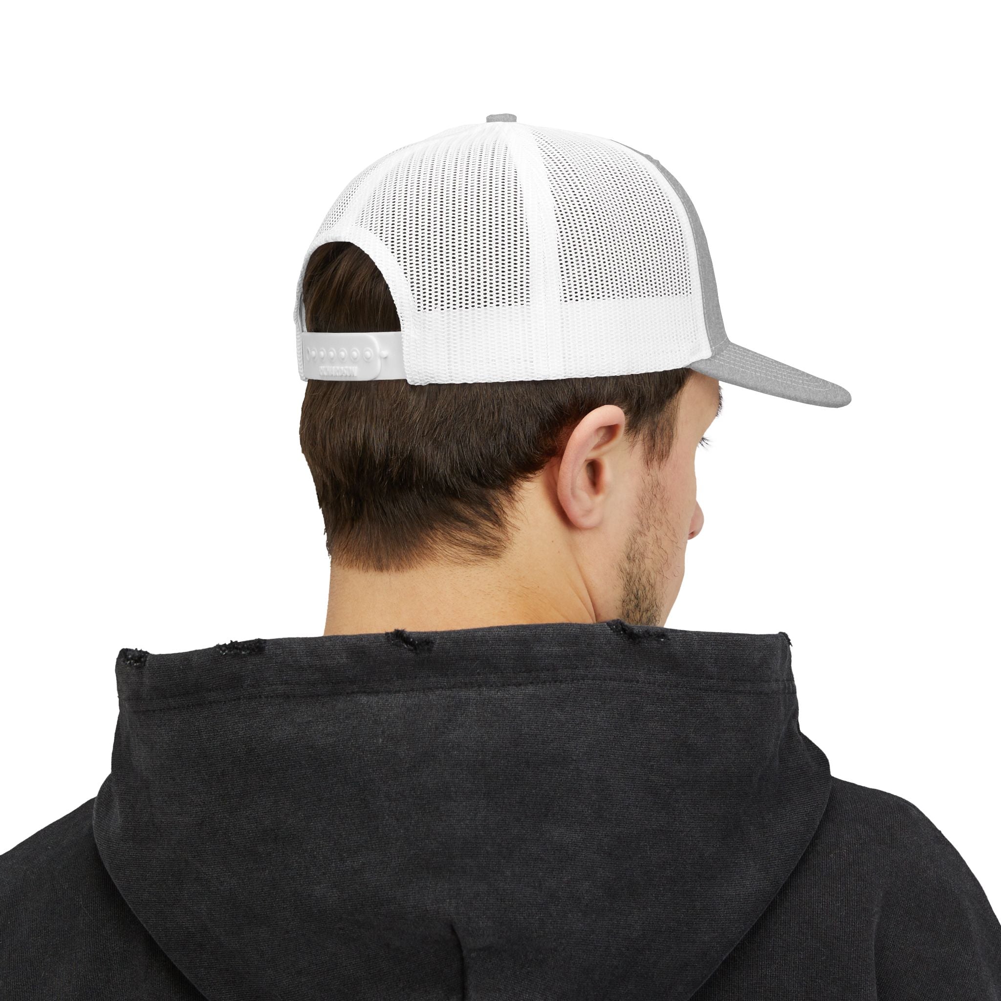 Trucker Cap — Vintage 'Caps Fitted' Embroidered Snapback