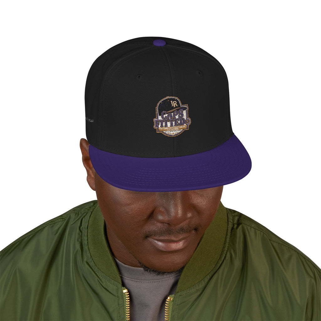 Caps Fitted Embroidered Lock Logo Snapback Hat — Urban Streetwear Cap