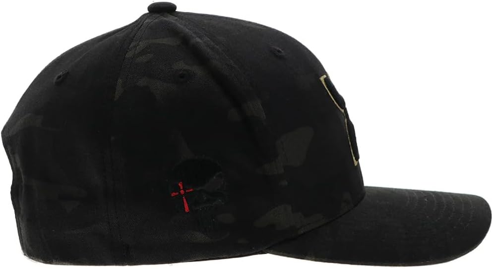 HOOEY Chris Kyle Adjustable Snapback Hat – Mid Profile 6-Panel Breathable Mesh Baseball Cap, Trucker Hat for Men and Women