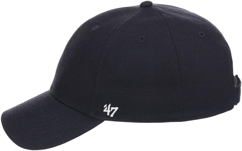'47 Blank Classic Clean Up Cap, Adjustable Plain Baseball Hat for Men and Women