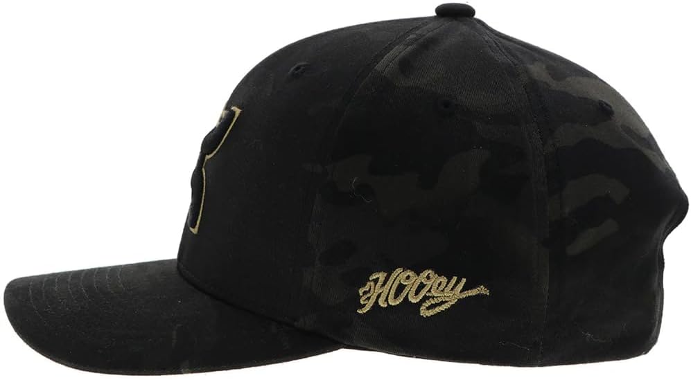 HOOEY Chris Kyle Adjustable Snapback Hat – Mid Profile 6-Panel Breathable Mesh Baseball Cap, Trucker Hat for Men and Women