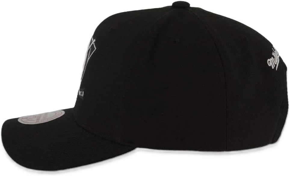 Mitchell & Ness Vintage Mighty Ducks NHL Panda Pro Snapback Hat Cap, Black