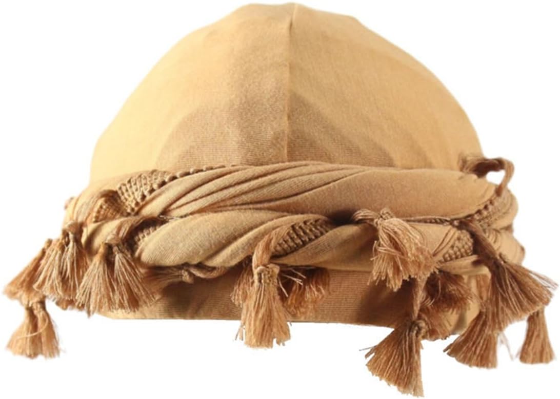 2Pcs Turban for Men Halo Durag Twist Hat Adjustable Head Wraps Silk Satin Lined Cap for Women Turban Hat Pre Tie Durag