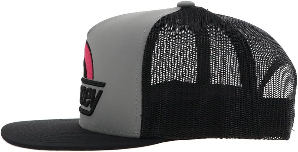 HOOEY Suds Adjustable Snapback Hat – High Profile 5-Panel Breathable Mesh Baseball Cap, Trucker Hat for Men and Women