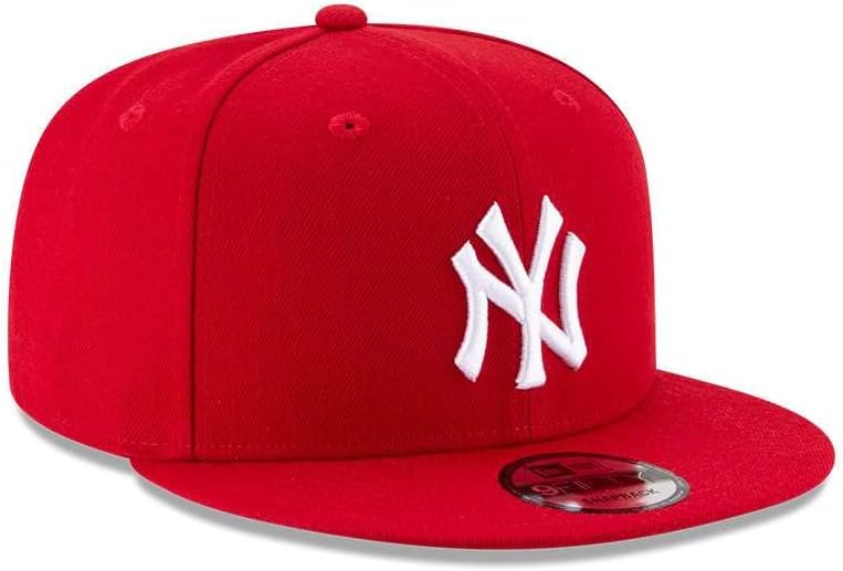 New Era New York Yankees 9FIFTY Snapback Hat - Scarlet