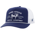 HOOEY Rank Stock Stitched Trucker Hat - Adjustable Snapback, Breathable Mesh Baseball Cap