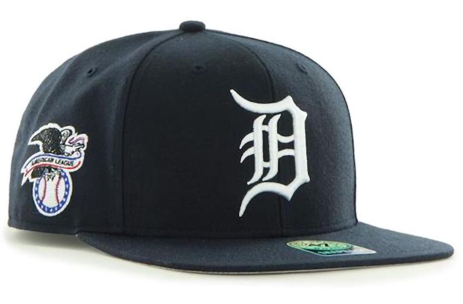 47 MLB Sure Shot Captain Hat Adjustable Structured 6-Panel Snapback Hat Cap, Adult One Size Fits All