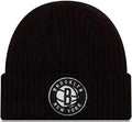 New Era Unisex-Adult NBA Official Sport Knit Core Cuffed Knit Beanie Hat (Brooklyn Nets)