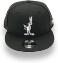 New Era Bugs Bunny Carrot Looney Tunes Snapback Cap Black 9fifty 950 OSFA Basecap
