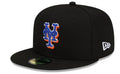 New York Mets New Era Black Alternate Authentic Collection On Field 59FIFTY Fitted Hat