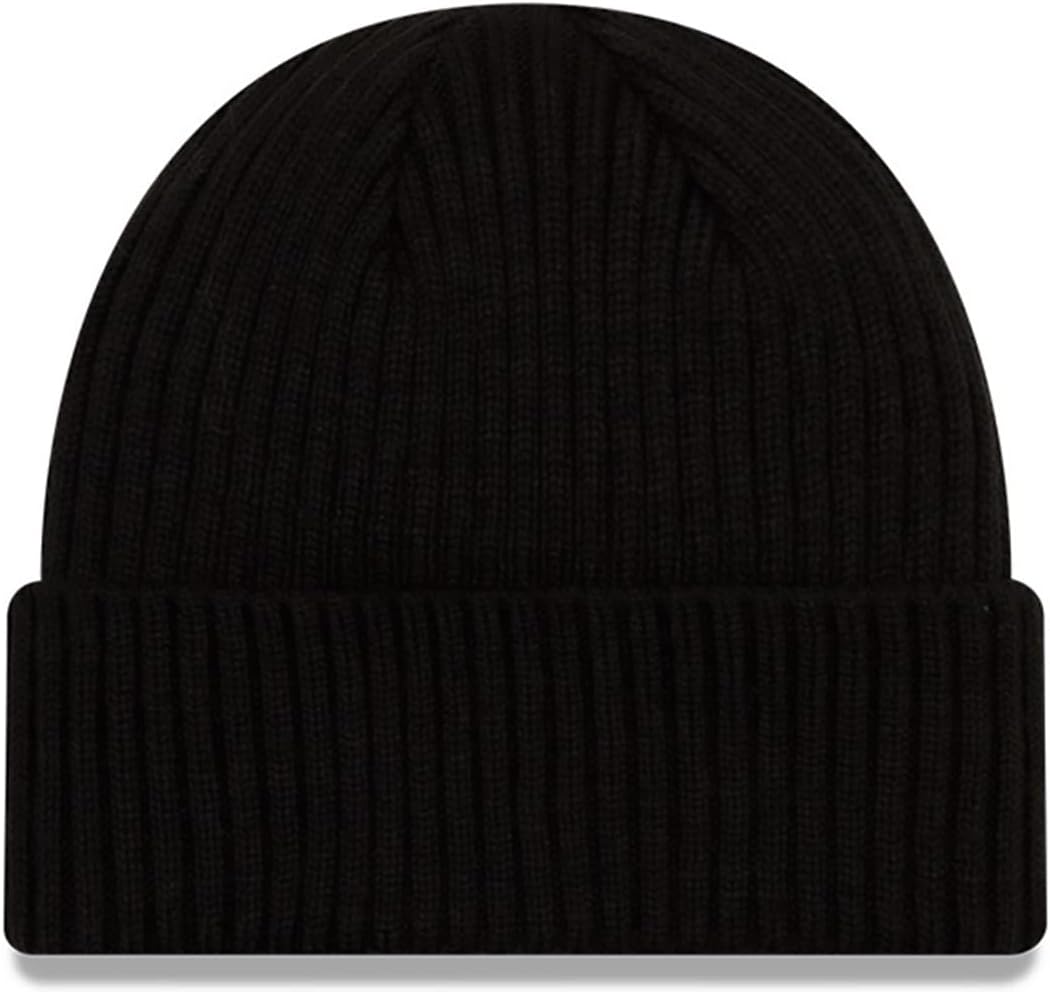 New Era Unisex-Adult NBA Official Sport Knit Core Cuffed Knit Beanie Hat (Brooklyn Nets)