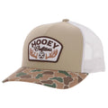 HOOEY Outfitters Critter Camo Snapback Hat - Mesh Back Trucker Cap for Men, Hunting & Fishing Hat, Duck Camo Baseball Cap