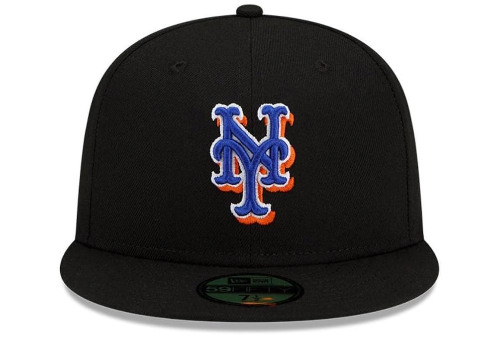 New York Mets New Era Black Alternate Authentic Collection On Field 59FIFTY Fitted Hat