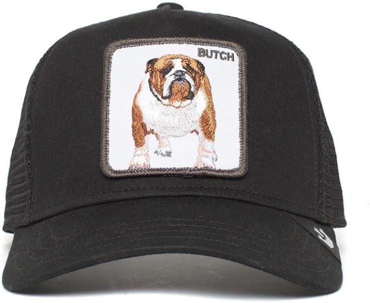 Goorin Bros. The Farm Unisex Original Adjustable Snapback Trucker Hat, Black (Butch), One Size