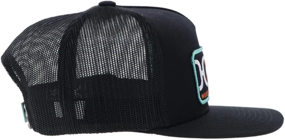 HOOEY Loop Trucker Hat - Retro Adjustable Fit Snapback Hat - Embroidered Patch Baseball Cap for Men and Women