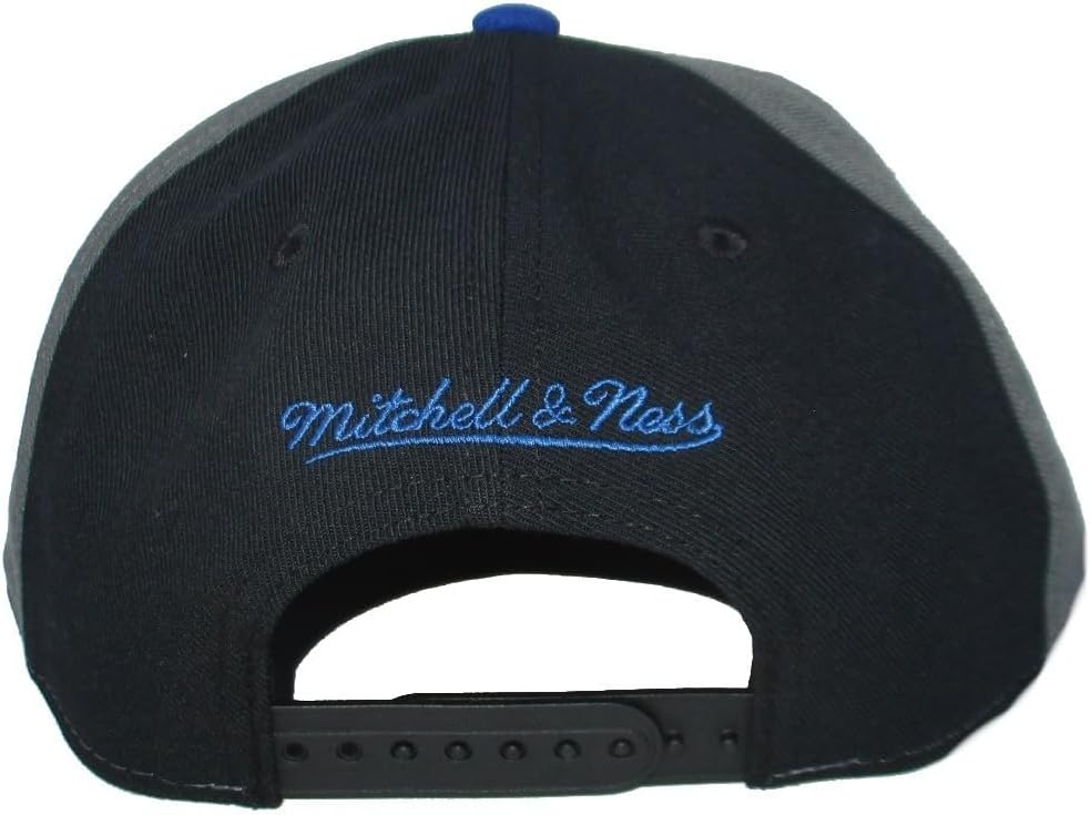 Mitchell & Ness MLB Triple Play Liberty Snapback Adjustable Hat Cap - Gray/Team Colors