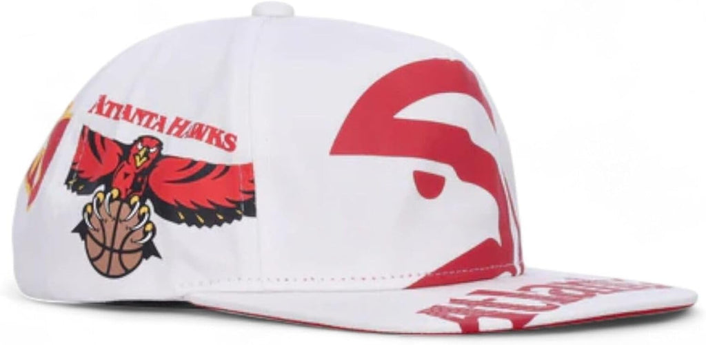 Mitchell & Ness NBA in Your Face Deadstock Cap Atlanta Hawks Snapback White