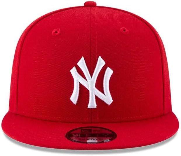 New Era New York Yankees 9FIFTY Snapback Hat - Scarlet