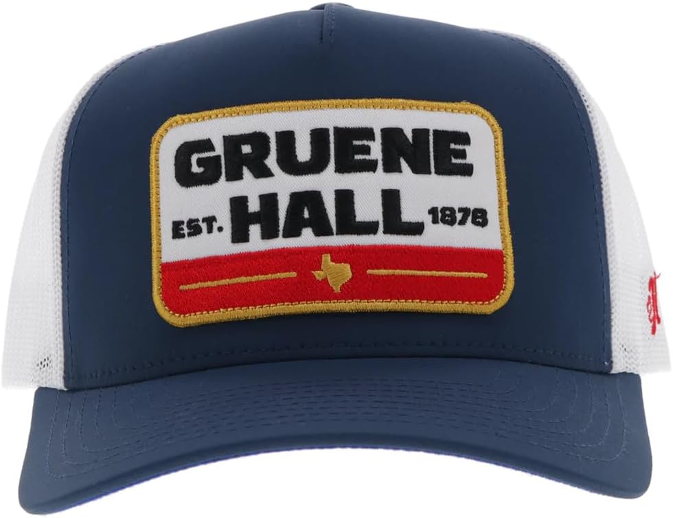 HOOEY Gruene Hall Adjustable Snapback Hat – Baseball Cap, Trucker Hat for Men and Women