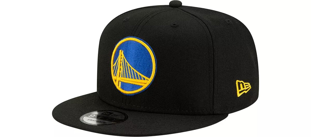 New Era NBA Black 9FIFTY Adjustable Snapback Hat Cap One Size Fits All