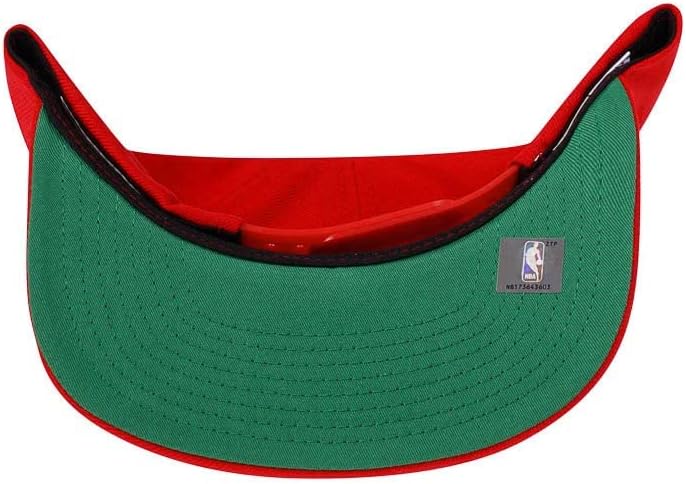 Mitchell & Ness Atlanta Hawks Team Ground Adjustable Snapback Red