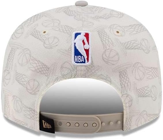 New Era Men's NBA Championship Adjustable 9FIFTY Locker Room Snapback Cap - Flat Bill Structured Baseball Hat