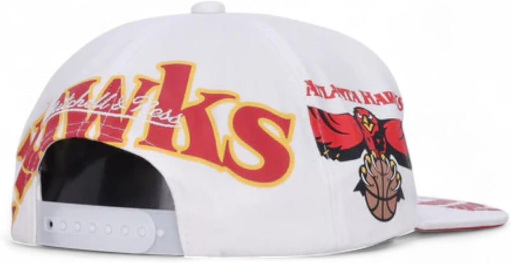 Mitchell & Ness NBA in Your Face Deadstock Cap Atlanta Hawks Snapback White