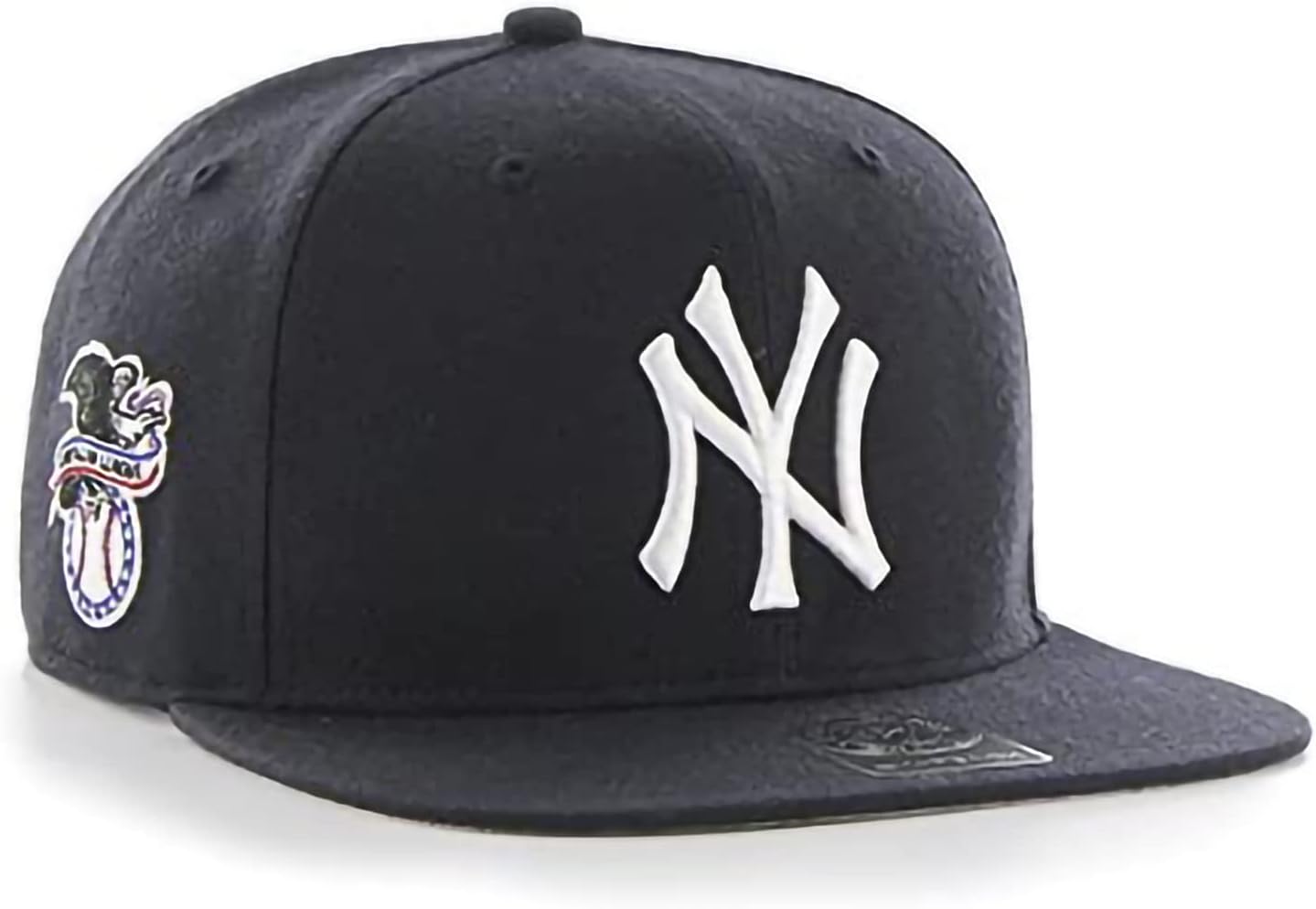 47 MLB Sure Shot Captain Hat Adjustable Structured 6-Panel Snapback Hat Cap, Adult One Size Fits All