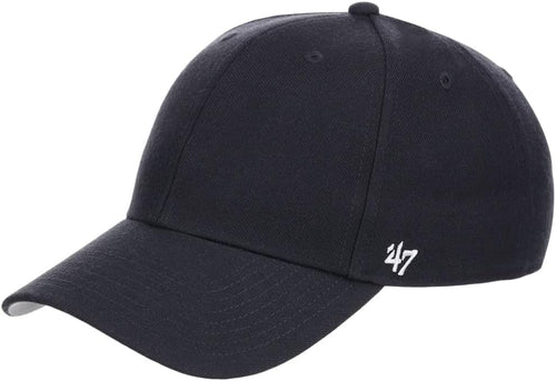 '47 Blank Classic Clean Up Cap, Adjustable Plain Baseball Hat for Men and Women