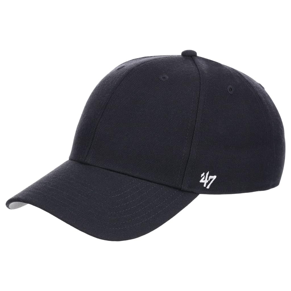 '47 Blank Classic Clean Up Cap, Adjustable Plain Baseball Hat for Men and Women