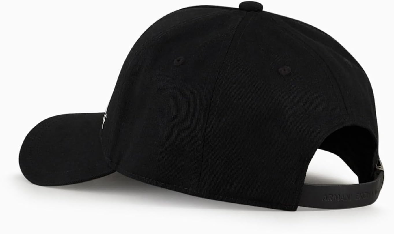 Armani Exchange Mens Corporate Logo Baseball Hat