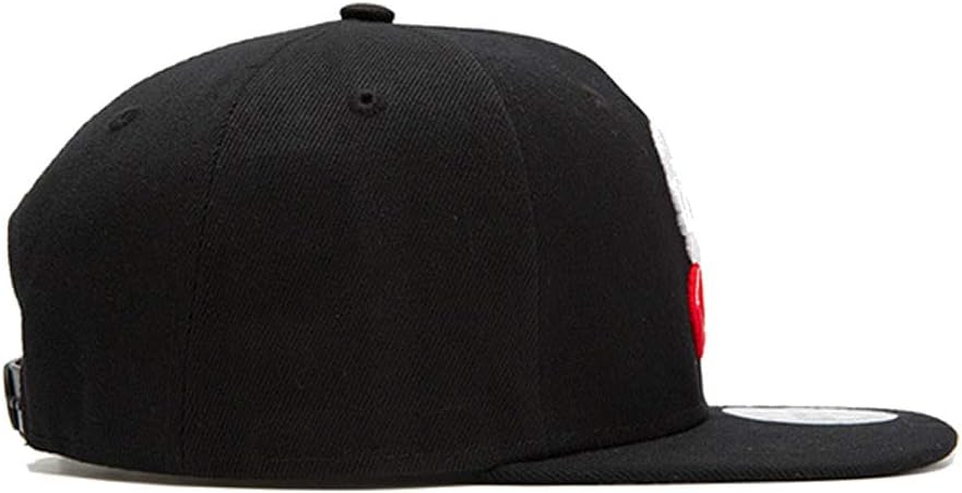 Quanhaigou Snapback Hat for Men Women,Hip Hop Style Colorful Flat Bill Hats Teens Adjustable Baseball Cap