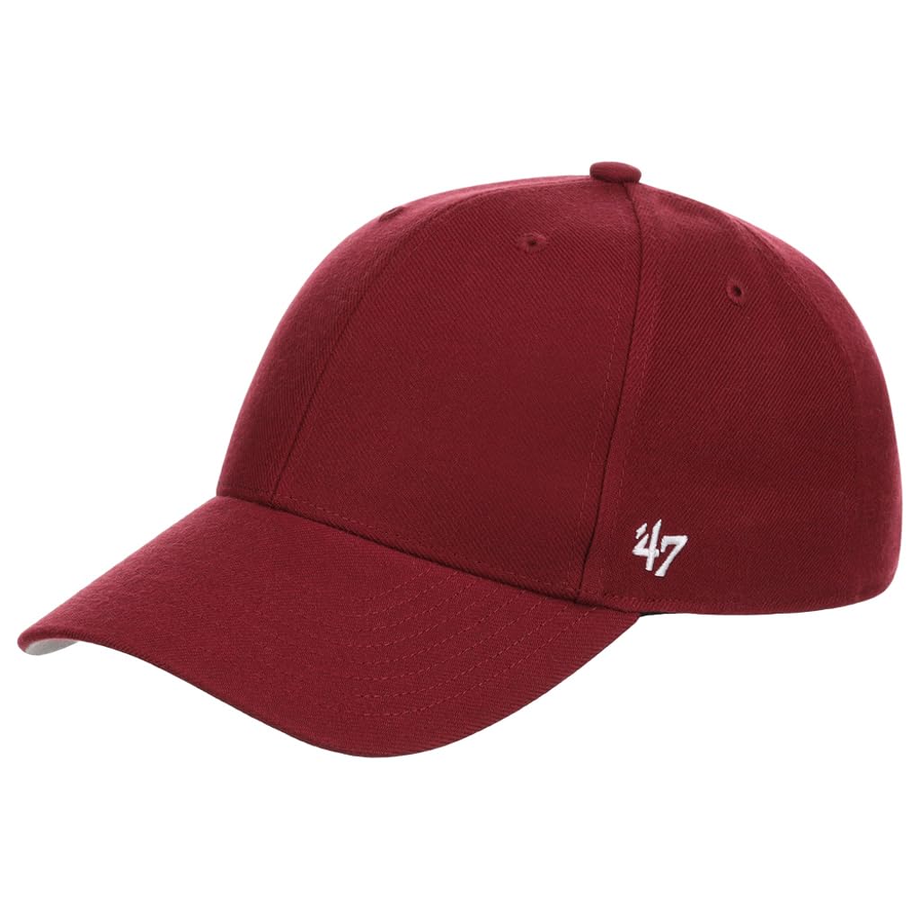 '47 Blank Classic Clean Up Cap, Adjustable Plain Baseball Hat for Men and Women
