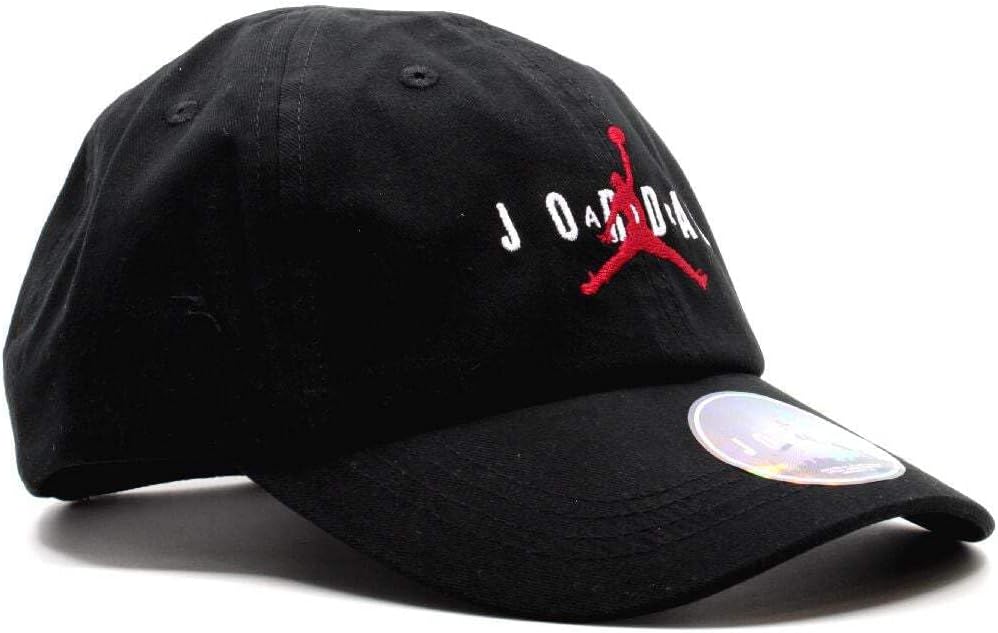 Boys Jordan Jumpman Adjustable Baseball Cap Black