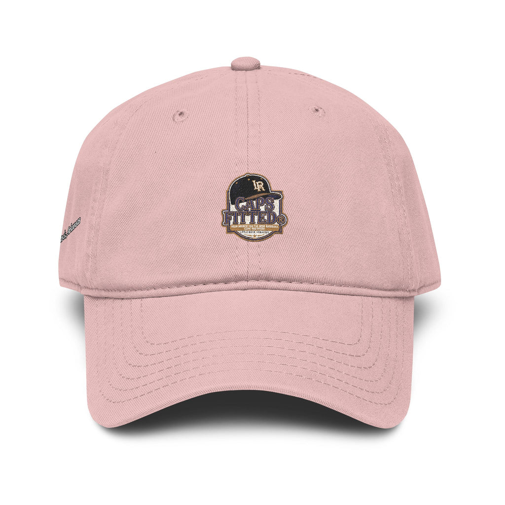 Washed Baseball Cap with Retro Embroidered Logo