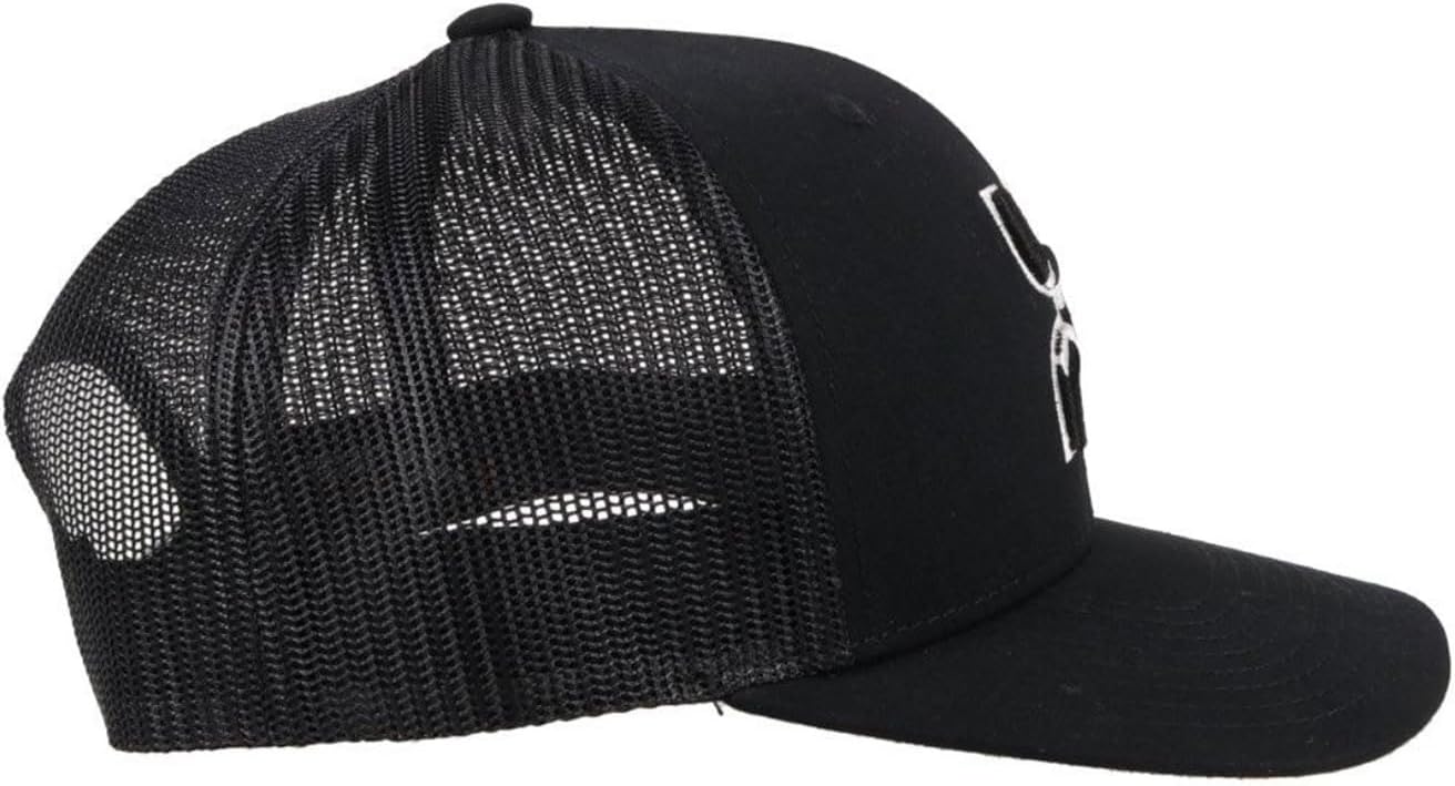 HOOEY Texican Texas Trucker Hat for Men – Adjustable Snapback Mesh Baseball Cap - Western Work & Casual Wear Breathable Mesh