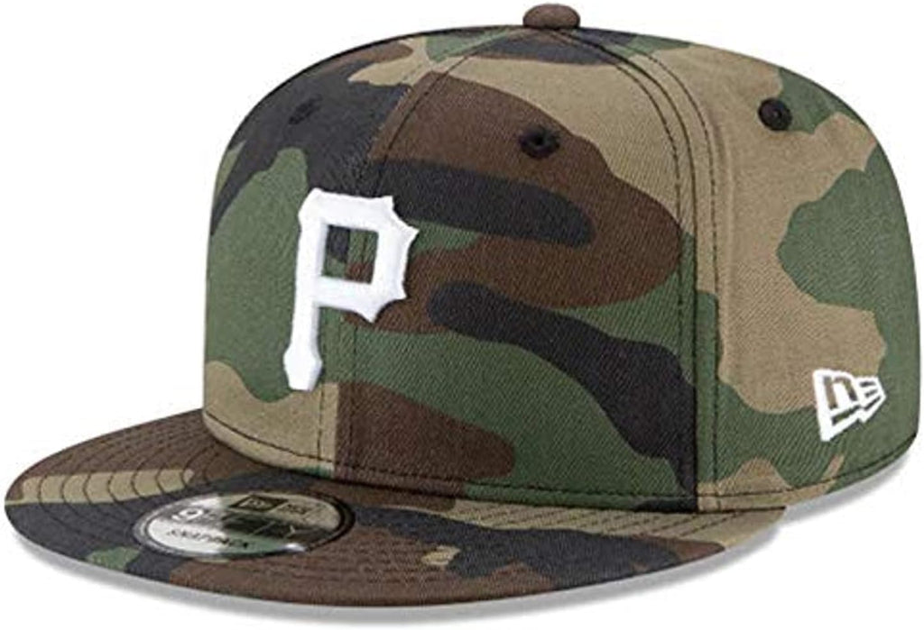 New Era Unisex-Adult MLB 9Fifty Camo Primary Logo Adjustable Snapback Hat Cap